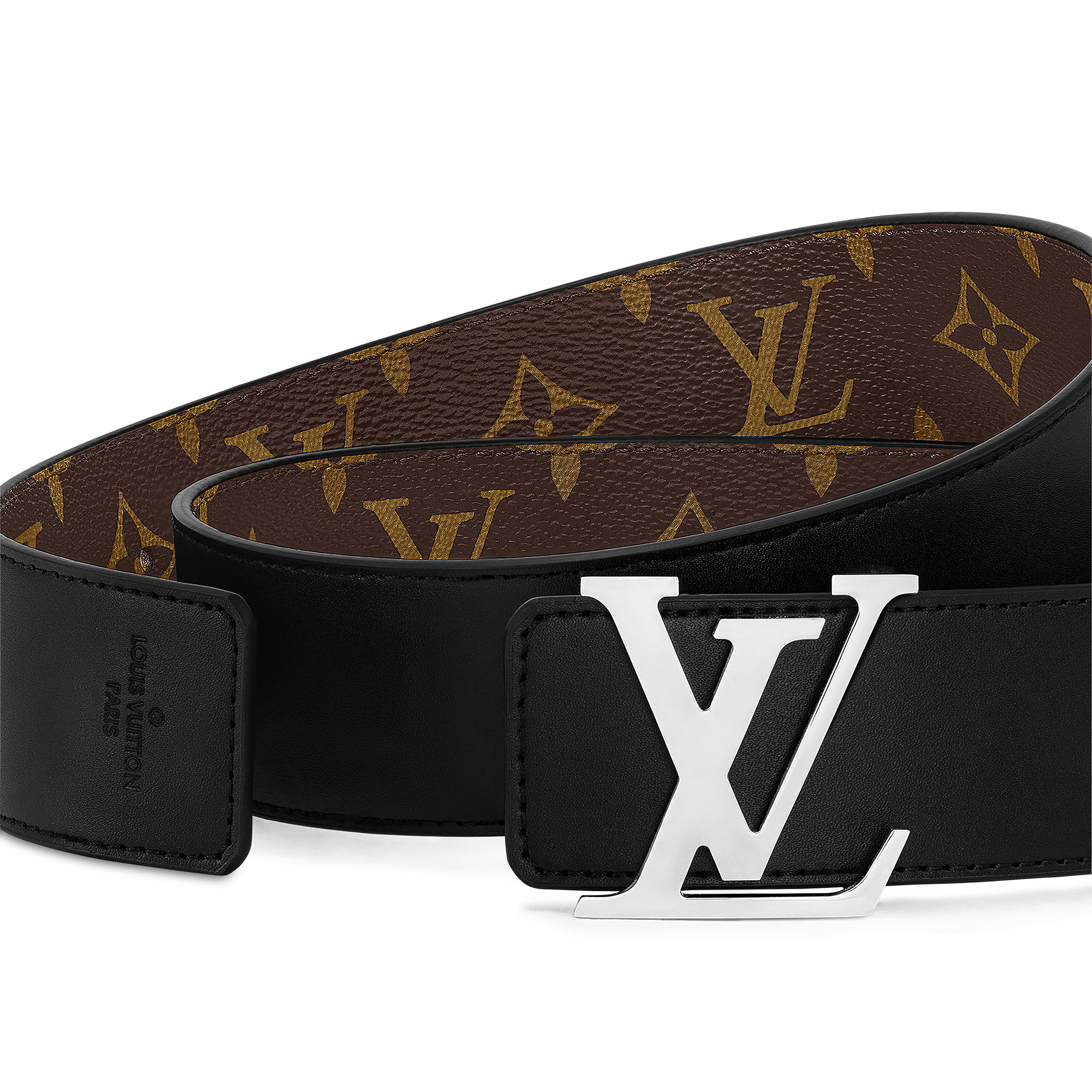 ベルト・LV イニシャル 40MM “モノグラム” モノグラム・マカサー